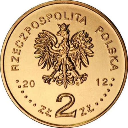 Coin obverse 2 pln 2012 UEFA European Football Championship