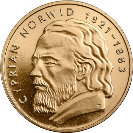 Coin reverse 2 pln Cyprian Norwid