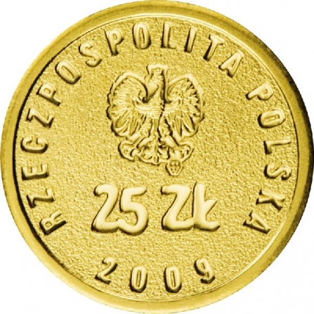 Awers monety25 zł Wybory 4 czerwca 1989 r.