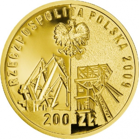 Awers monety200 zł Wybory 4 czerwca 1989 r.