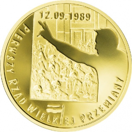 Rewers monety 200 zł Wybory 4 czerwca 1989 r.
