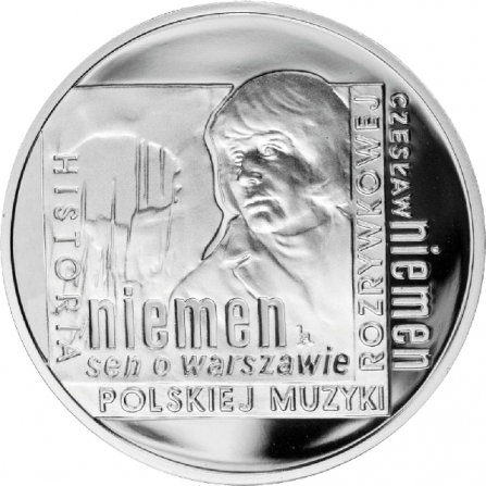 Coin reverse 10 pln Czesław Niemen