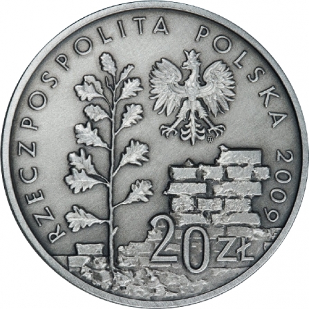Coin obverse 20 pln 65th Anniversary of the Liquidation of the Lodz Ghetto