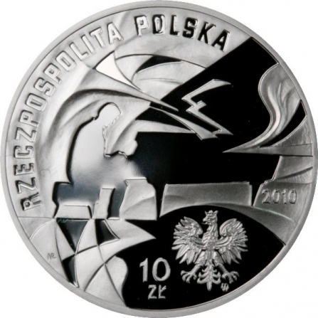Coin obverse 10 pln Krzysztof Komeda