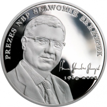 Rewers monety 10 zł Smoleńsk - pamięci ofiar 10.04.2010 r.