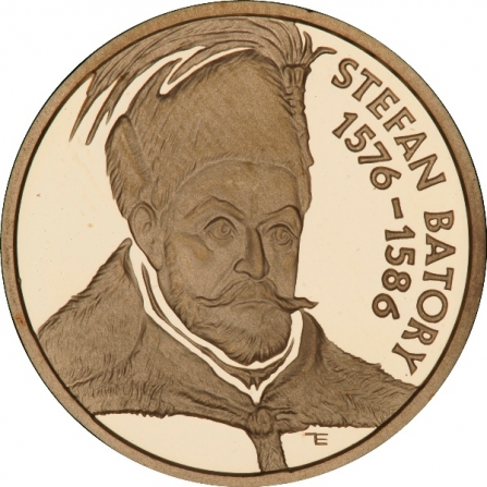 Rewers monety 100 zł Stefan Batory (1576-1586)