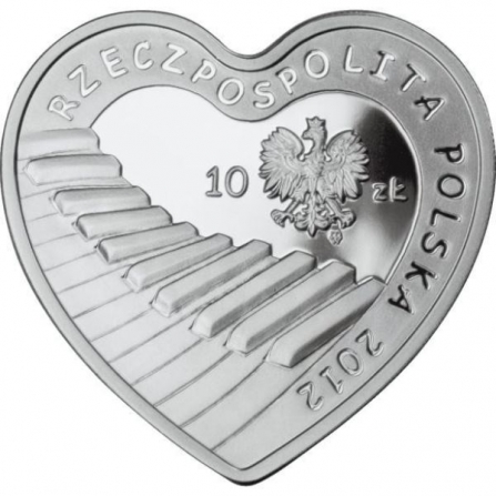 Coin obverse 10 pln 20 Years of The Great Orchestra of Christmas Charity
