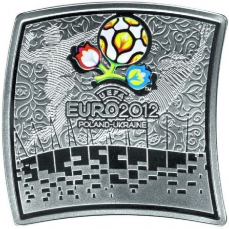 Rewers monety 20 zł Mistrzostwa Europy w Piłce Nożnej UEFA 2012