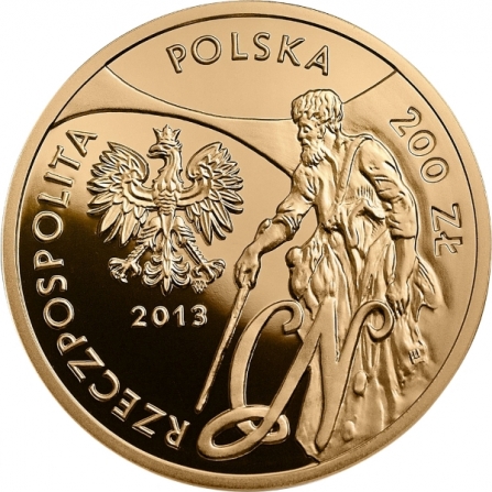 Coin obverse 200 pln Cyprian Norwid