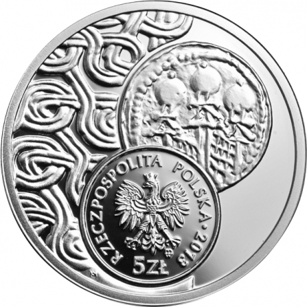 Coin obverse 5 pln Denarius of Boleslaw II the Bold