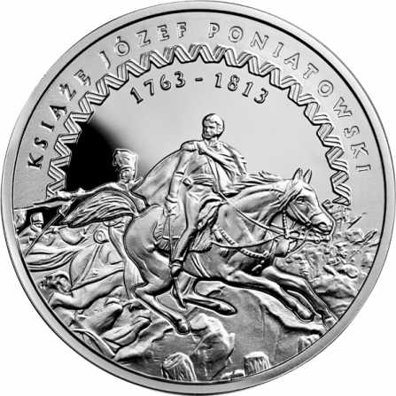 Coin reverse 10 pln 200th Anniversary of the Death of Prince Józef Poniatowski