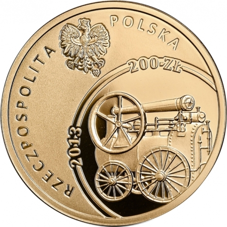 Awers monety200 zł 200-lecie urodzin Hipolita Cegielskiego