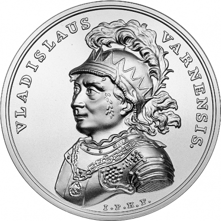 Rewers monety 50 zł Władysław Warneńczyk