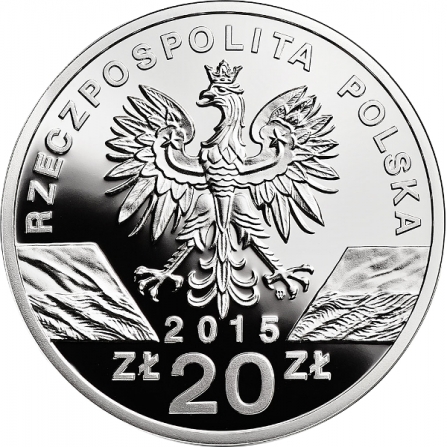 Coin obverse 20 pln Honeybee (łac. Apis mellifera)