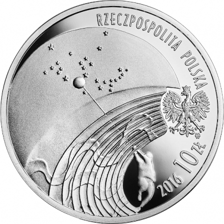 Coin obverse 10 pln Polish Olympic Team – Rio de Janeiro 2016