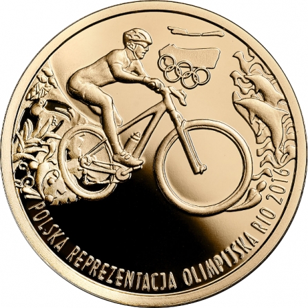 Rewers monety 200 zł Polska Reprezentacja Olimpijska Rio de Janeiro 2016