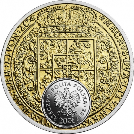 Coin obverse 20 pln 100 Ducats of Sigismund Vasa