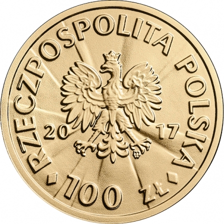 Coin obverse 100 pln Roman Dmowski
