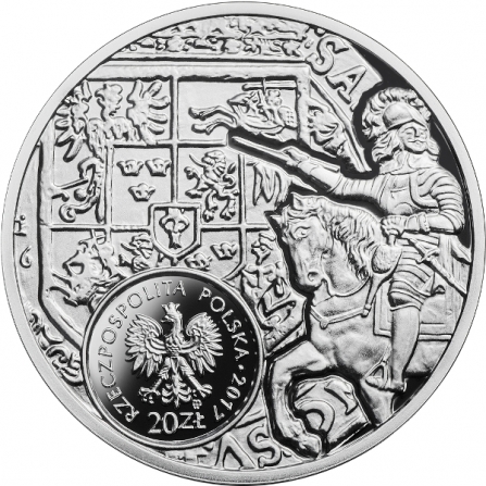 Coin obverse 20 pln Thaler of Ladislas Vasa