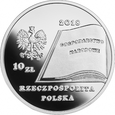 Coin obverse 10 pln Fryderyk Skarbek