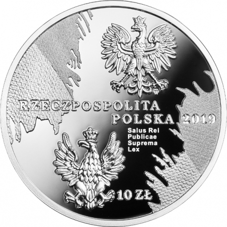 Coin obverse 10 pln Legislative Sejm of 1919-1922