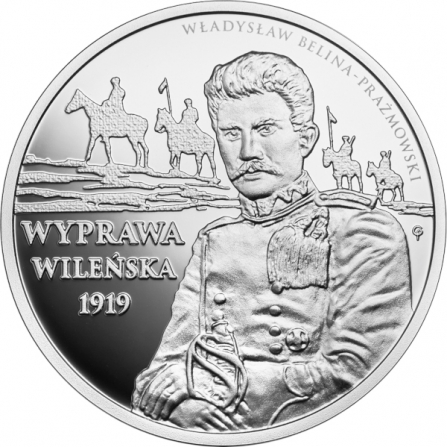 Rewers monety 10 zł Wyprawa wileńska