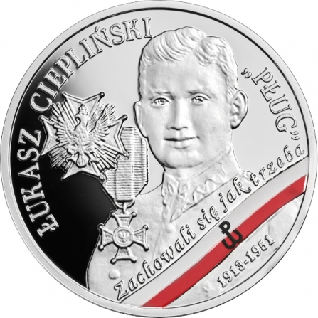 Coin reverse 10 pln Łukasz Ciepliński „Pług”