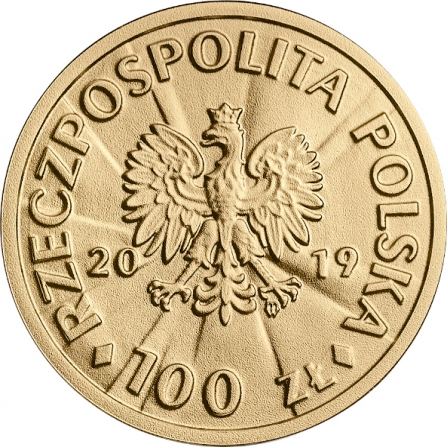 Coin obverse 100 pln Wojciech Korfanty
