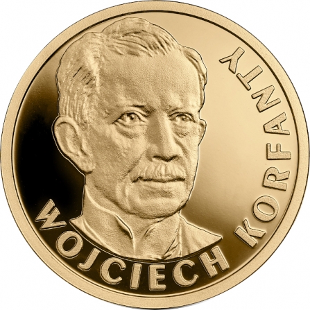 Rewers monety 100 zł Wojciech Korfanty