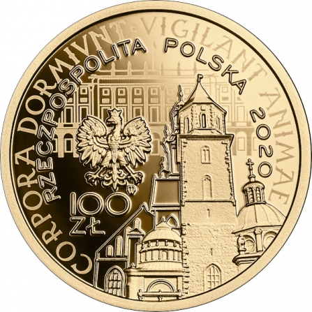 Coin obverse 100 pln 10th Anniversary of the Smolensk Tragedy