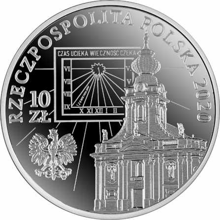 Awers monety10 zł 100. rocznica urodzin Świętego Jana Pawła II