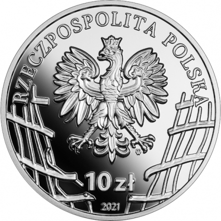 Coin obverse 10 pln Kazimierz Kamieński „Huzar”