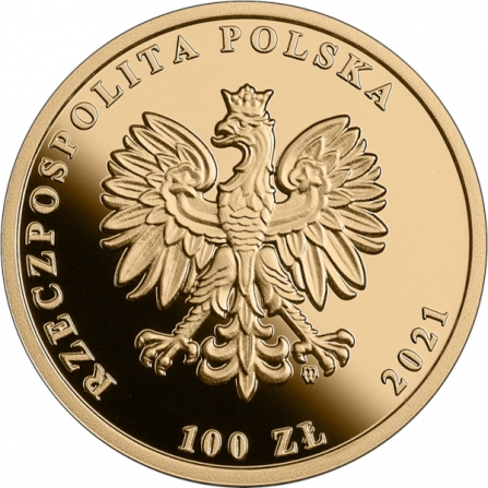 Awers monety100 zł 230. rocznica Konstytucji 3 Maja – dzieła odrodzonej Rzeczypospolitej