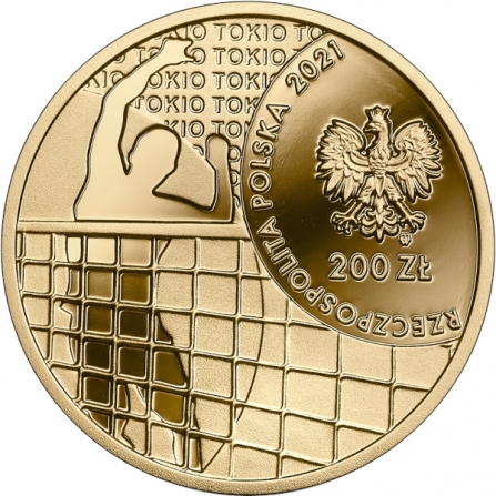 Awers monety200 zł Polska Reprezentacja Olimpijska Tokio 2020