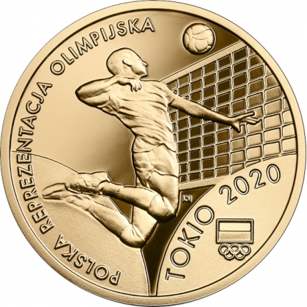 Rewers monety 200 zł Polska Reprezentacja Olimpijska Tokio 2020