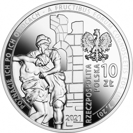 Coin obverse 10 pln 30th Anniversary of the Reactivation of Caritas Poland