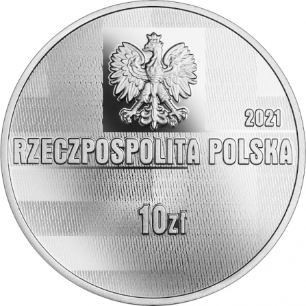 Coin obverse 10 pln Tadeusz Brzeski