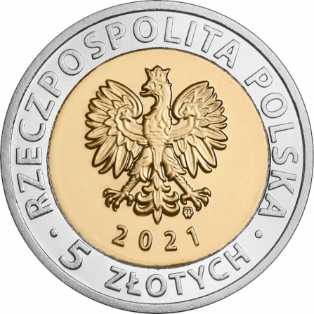 Coin obverse 5 pln The Książ Castle in Wałbrzych