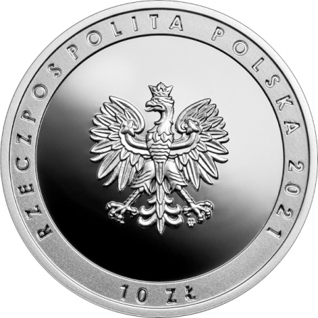 Coin obverse 10 pln We thank healthcare workers for their dedication during the COVID-19 pandemic