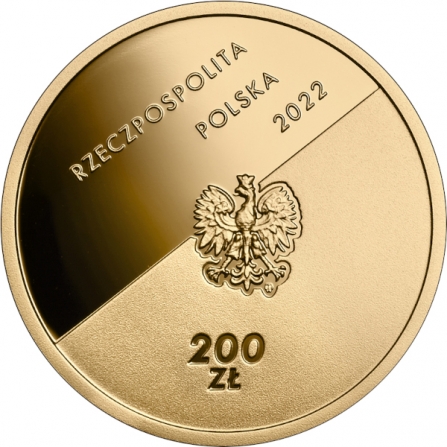 Coin obverse 200 pln Polish Olympic Team – Beijing 2022