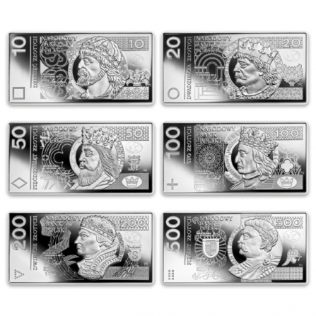 Rewers monety 10 zł Polskie banknoty obiegowe