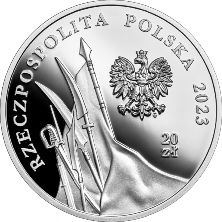 Coin obverse 20 pln 160th Anniversary of the January Uprising