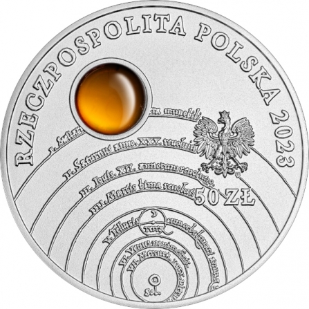 Coin obverse 50 pln Nicolaus Copernicus