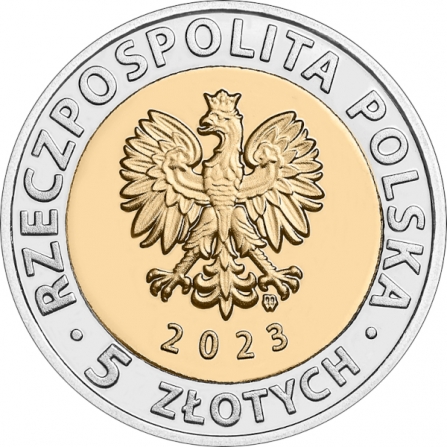 Coin obverse 5 pln The Vistula Spit Canal