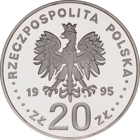 Coin obverse 20 pln 75th anniversary of the Battle of Warsaw