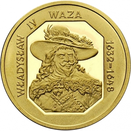 Rewers monety 100 zł Władysław IV Waza (1632-1648)