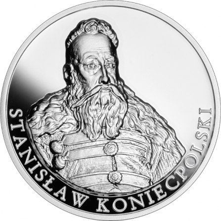 Rewers monety 10 zł Stanisław Koniecpolski