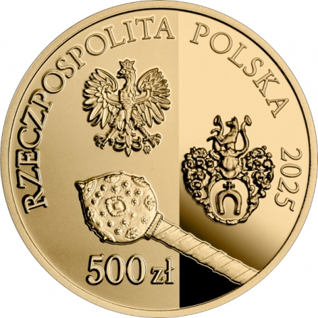 Awers monety500 zł Stanisław Koniecpolski