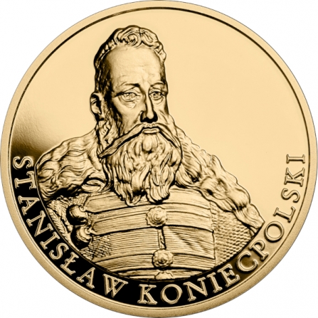 Rewers monety 500 zł Stanisław Koniecpolski