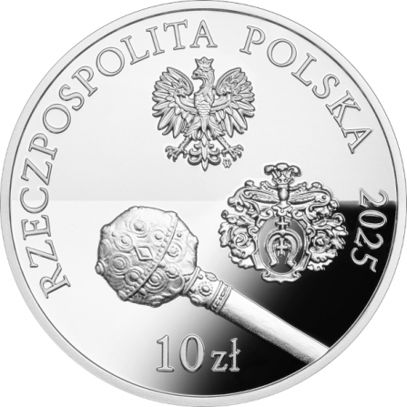 Awers monety10 zł Stanisław Żółkiewski